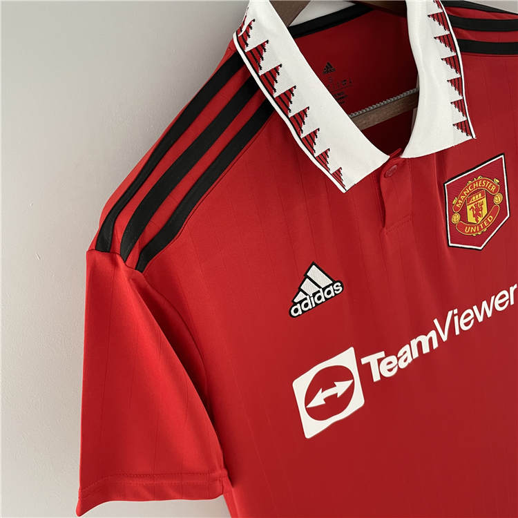 Manchester United 22/23 Home Kit Red Soccer Jersey Football Shirt - Click Image to Close